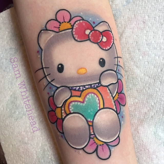 Hello Kitty Tattoo Ideas 14