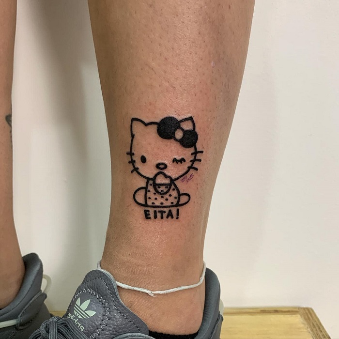 Hello Kitty Tattoo Ideas 16