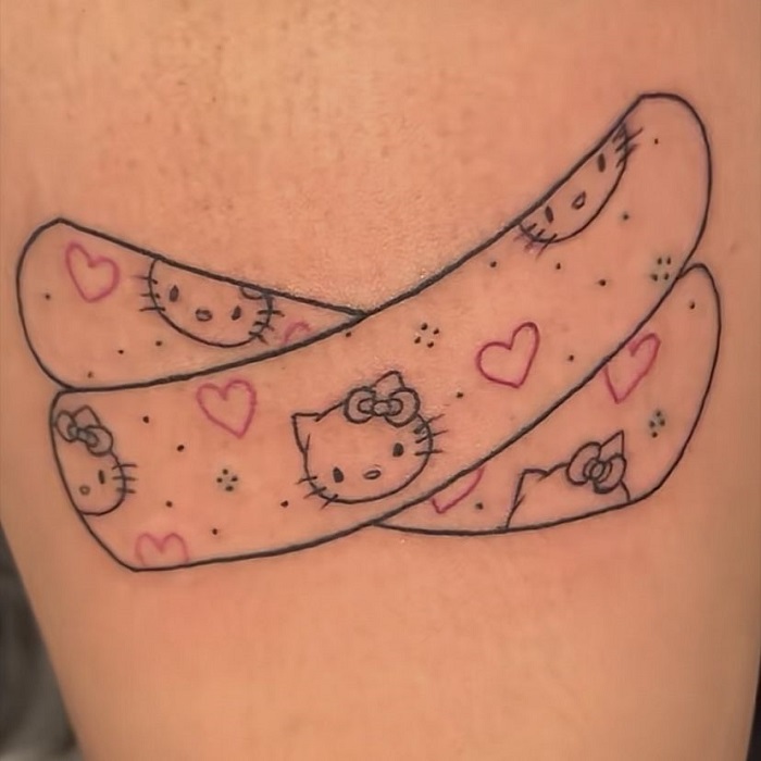 Hello Kitty Tattoo Ideas 19