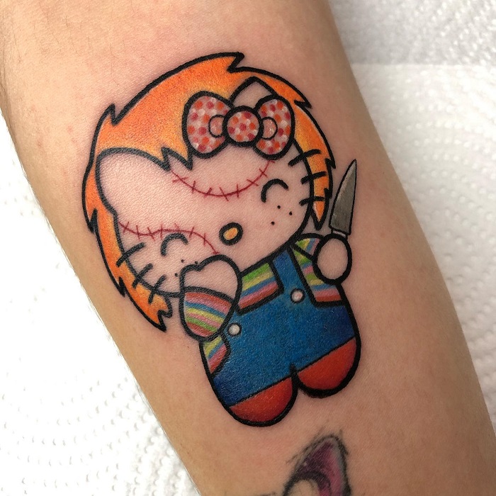 Hello Kitty Tattoo Ideas 26