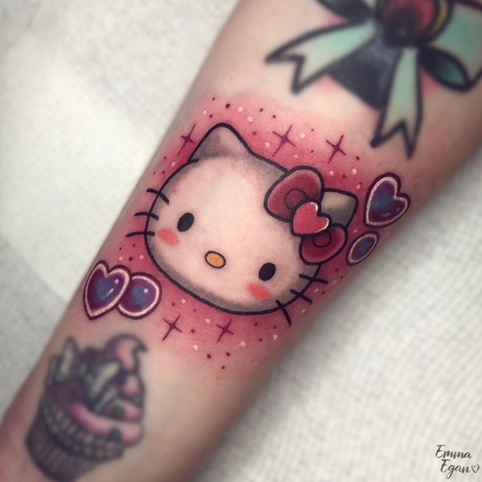 Hello Kitty Tattoo Ideas 3
