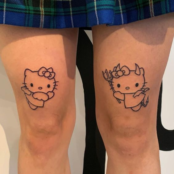 Hello Kitty Tattoo Ideas 30