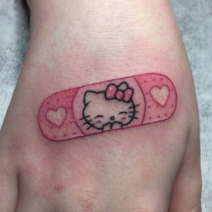 Hello Kitty Tattoo Ideas 31
