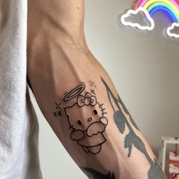 Hello Kitty Tattoo Ideas 8