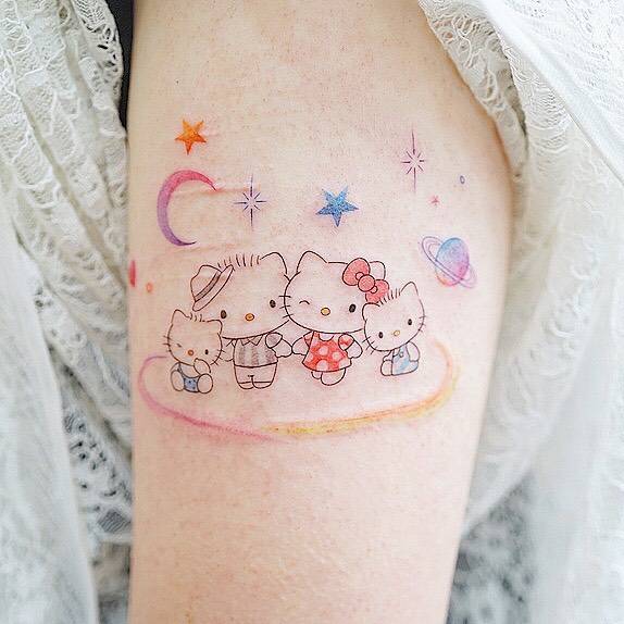 Hello Kitty Tattoo Ideas 9