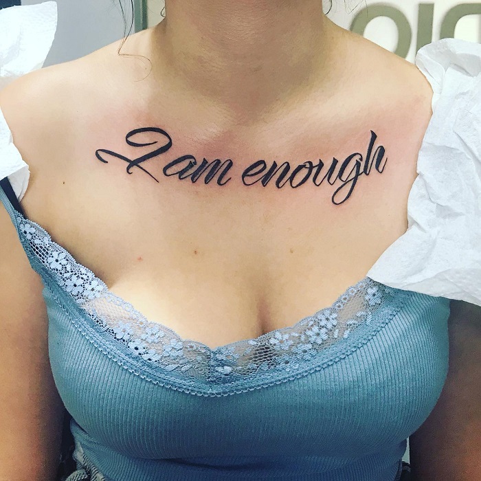 I Am Enough Tattoo Ideas