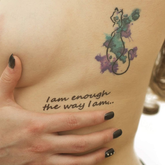 I Am Enough Tattoo Ideas 