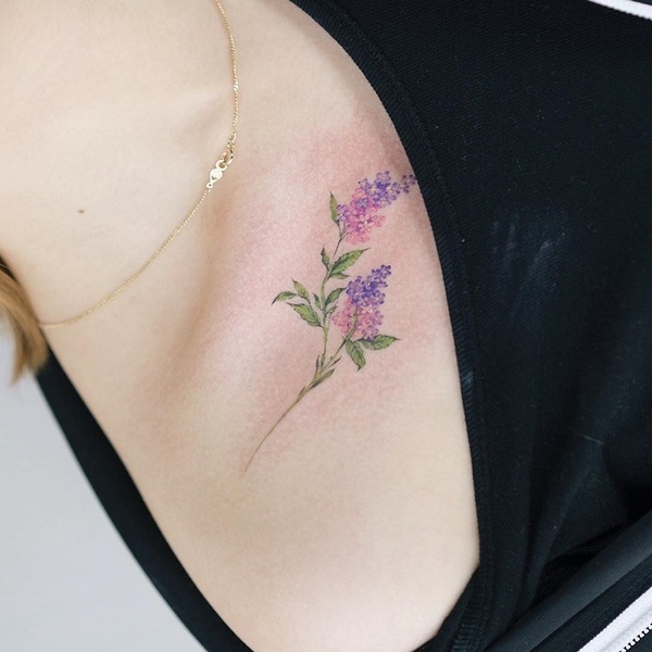 30 Best Lilac Tattoo Ideas 