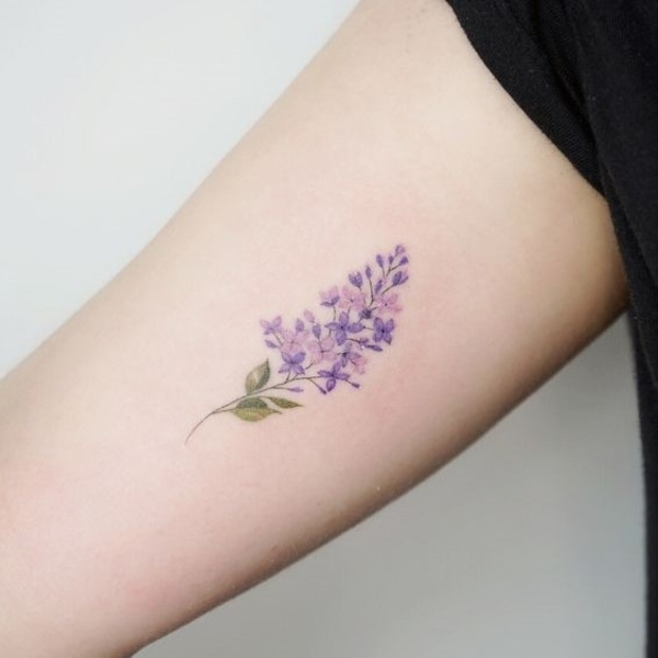 What Does Lilac Tattoo Mean  Represent Symbolism