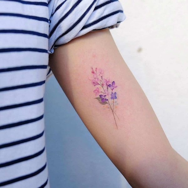 30 Best Lilac Tattoo Ideas 