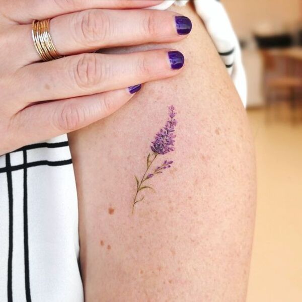 30 Best Lilac Tattoo Ideas 