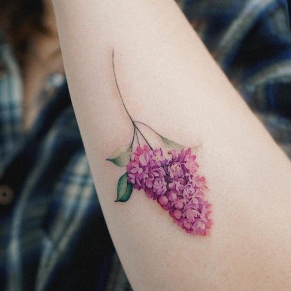 30 Best Lilac Tattoo Ideas 