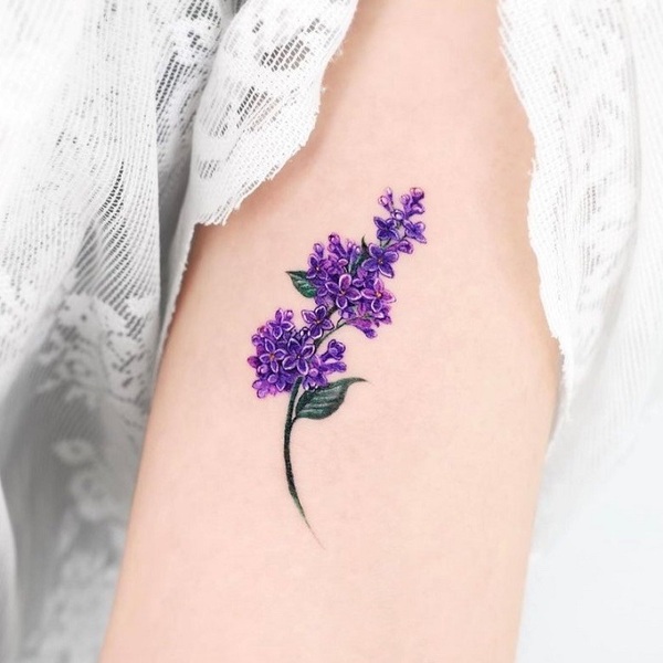 Top 20 Lilac Tattoo Ideas and Their Symbolisms