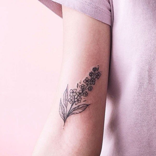 30 Best Lilac Tattoo Ideas 