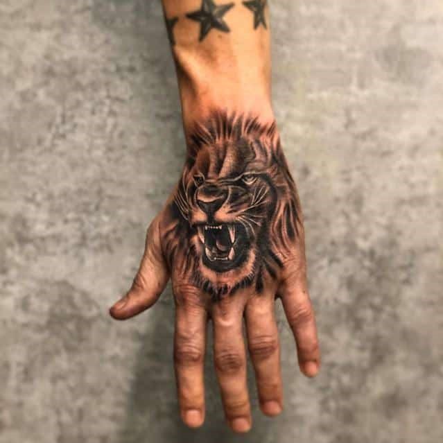 Ink-Fected Tattoo Studio - “Thursdays be like Custom Lion Abstract Tattoo”  ... I have been fighting since i was a child,i am not a Survivor,am indeed  a Warrior 🦁 ✍🏼 .. . . .