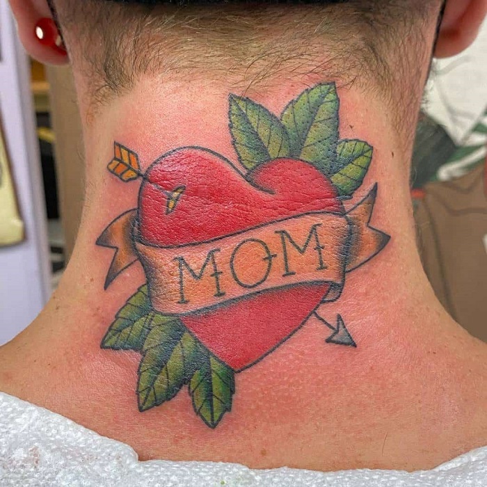 Mom Tattoo Heart Ideas 19