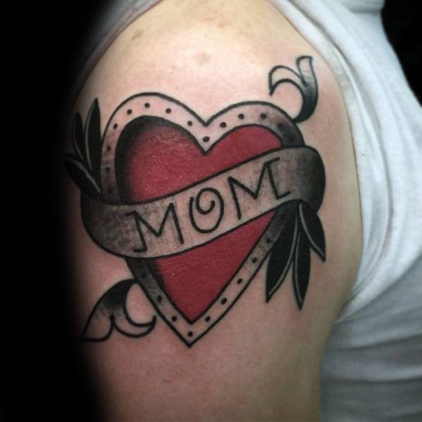 Mom Tattoo Heart Ideas 20