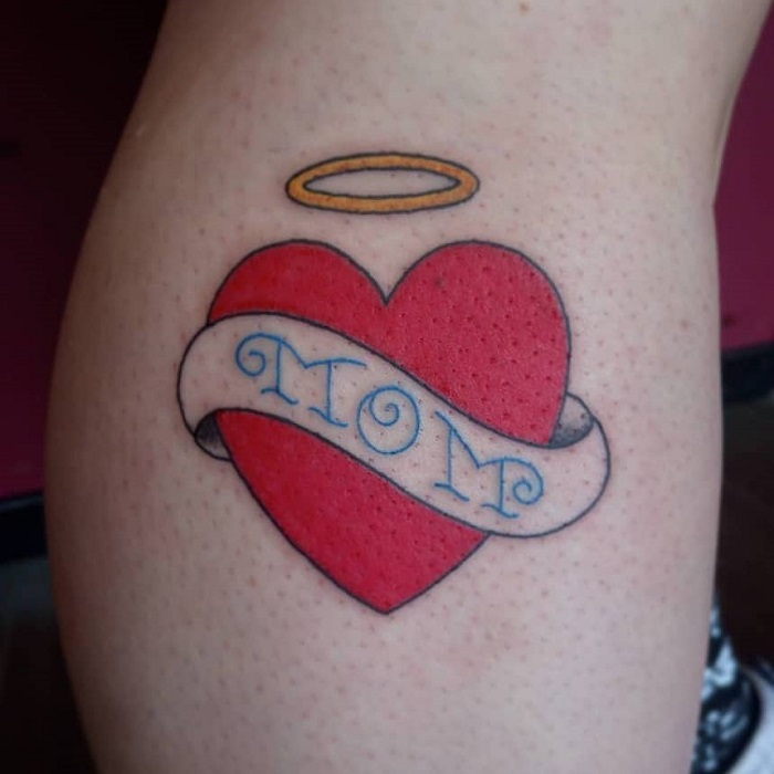 Mom Tattoo Heart Ideas 21