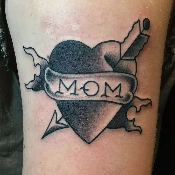 Mom Tattoo Heart Ideas 33