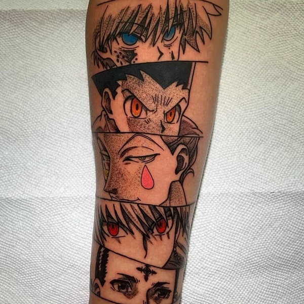 25 Hunter x Hunter Tattoos That Will Make HxH Fans Want to Get Inked  100  Tattoos