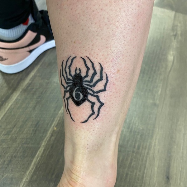 Spider tattoo from this past Friday the 13th Not my original design   TikTok