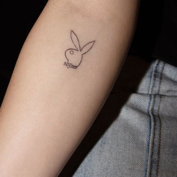 Playboy Bunny Tattoo Lv - Tattoo Ideas and Designs