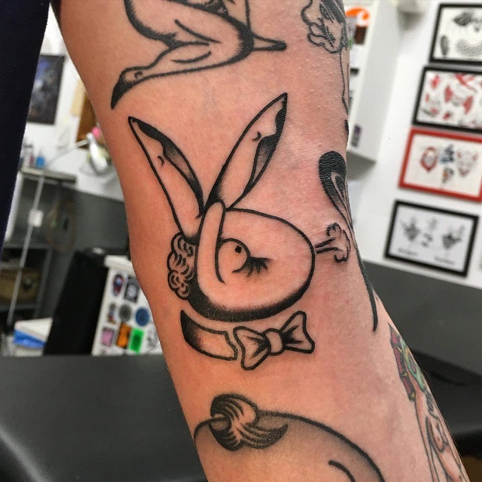 women in bunny ears tattooTikTok Search