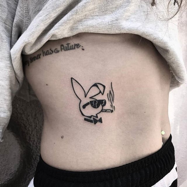 tattoo logo playboy louis vuitton