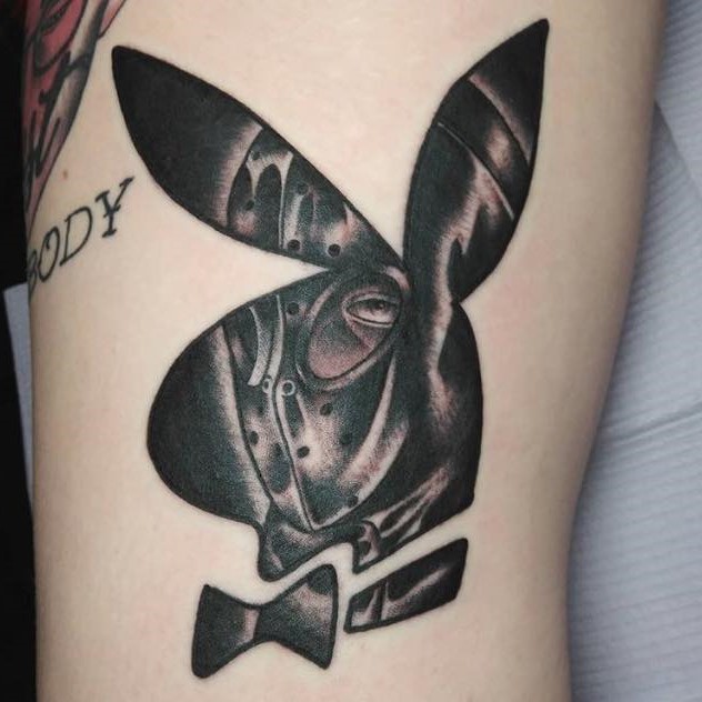 tattoo logo playboy louis vuitton
