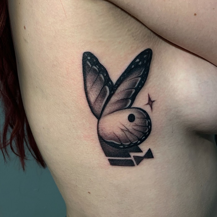 Playboy Bunny Tattoo Lv - Tattoo Ideas and Designs