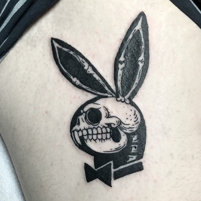 Playboy Bunny Tattoo Lv - Tattoo Ideas and Designs