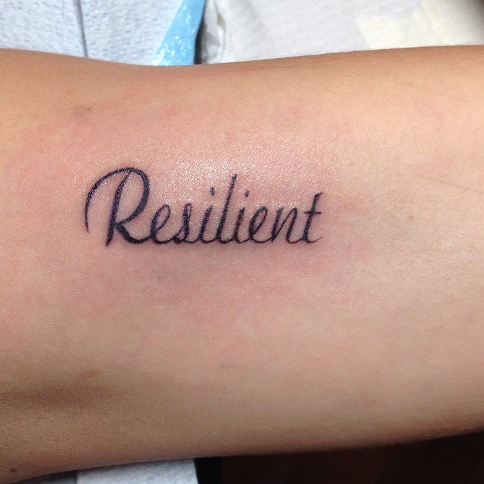 Resilient Tattoo Ideas 18