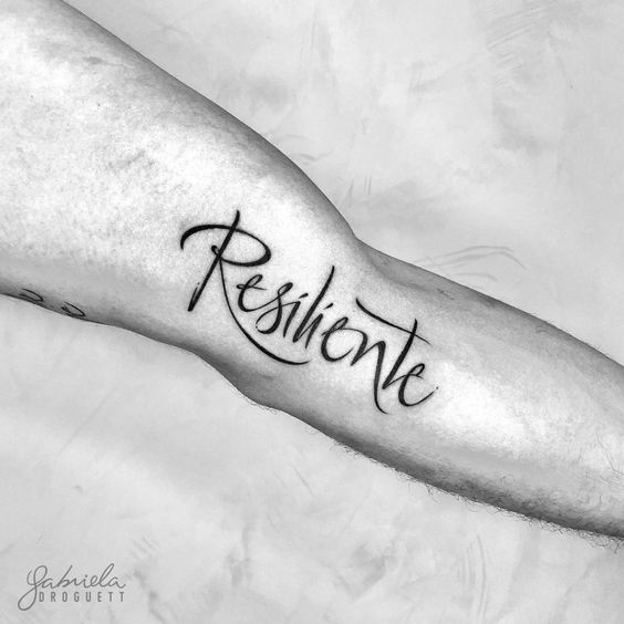 Resilient Tattoo Ideas 26