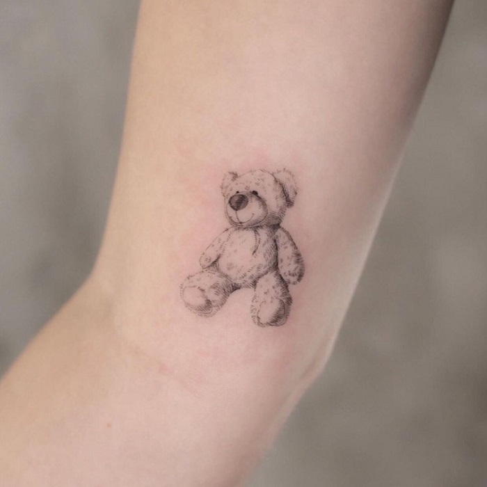 Teddy Bear Tattoo Ideas 1