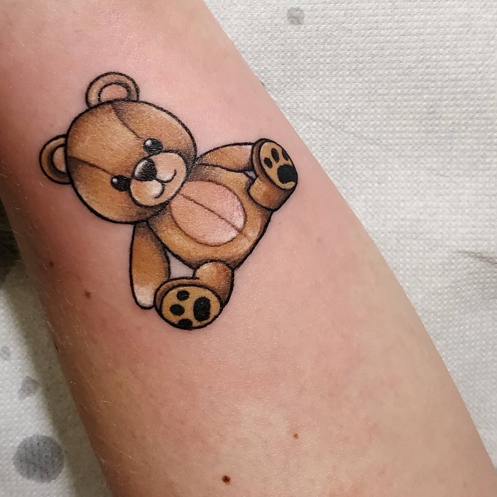Teddy Bear Tattoo Ideas 12