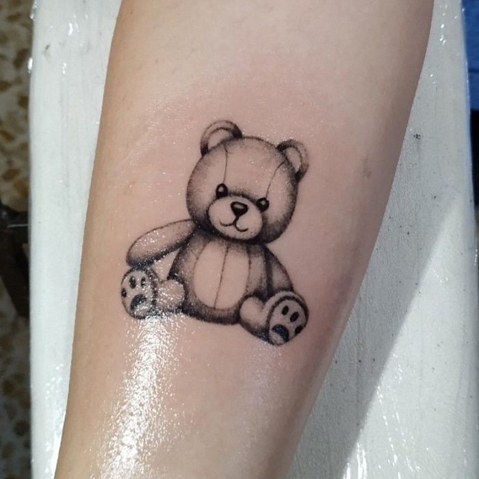 Teddy Bear Tattoo Ideas 14