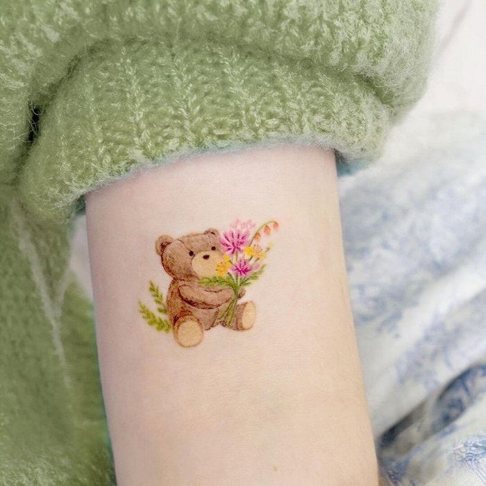 Teddy Bear Tattoo Ideas 2