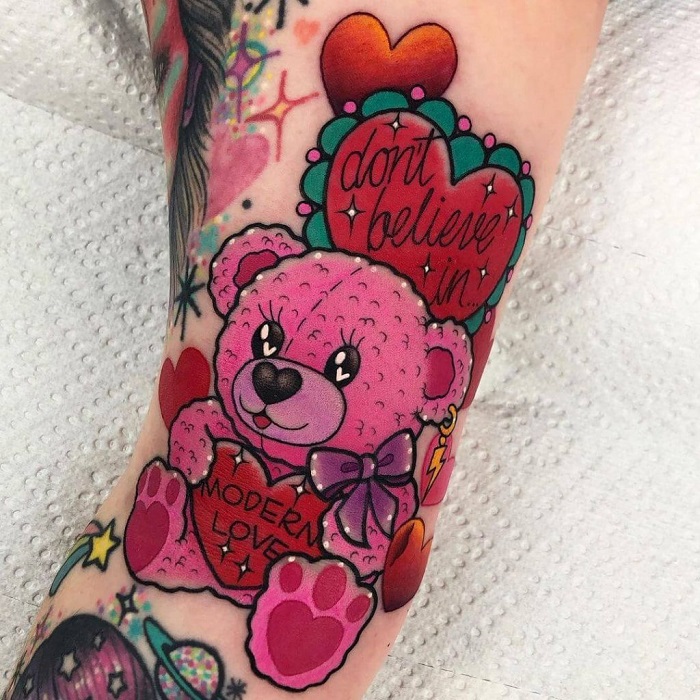 Teddy Bear Tattoo Ideas 22