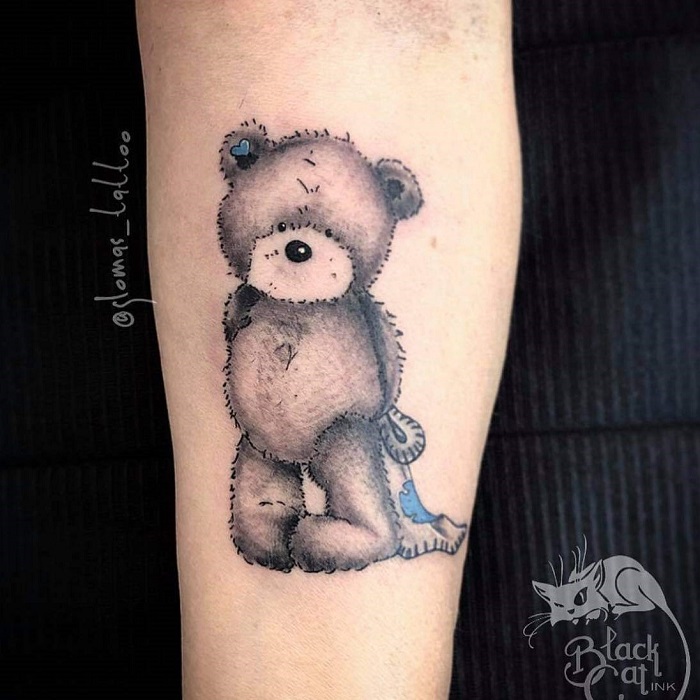 Teddy Bear Tattoo Ideas 24