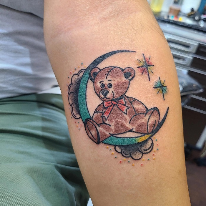 Teddy Bear Tattoo Ideas 27