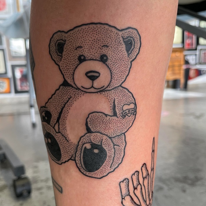 Teddy Bear Tattoo Ideas 29