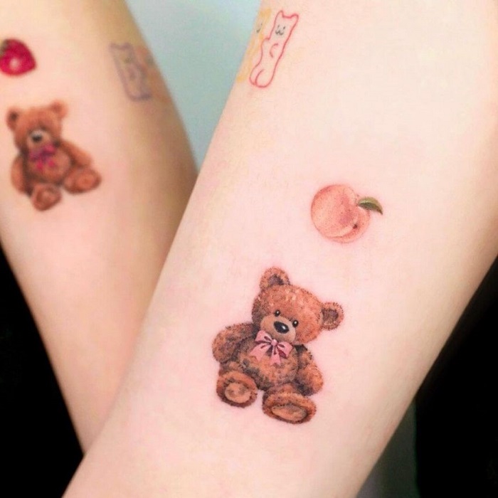 Teddy Bear Tattoo Ideas 3