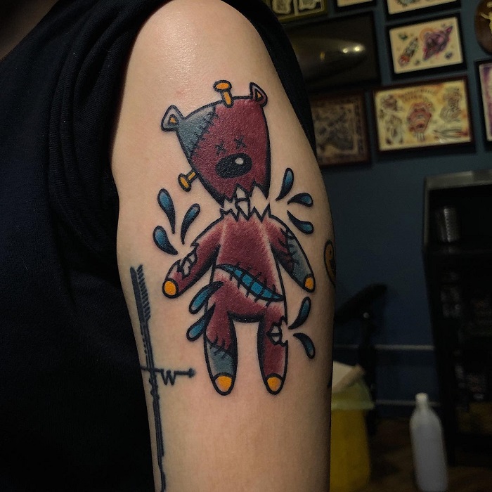 Teddy Bear Tattoo Ideas 30