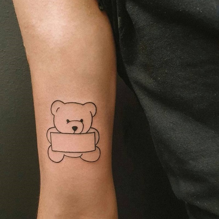 Teddy Bear Tattoo Ideas 34