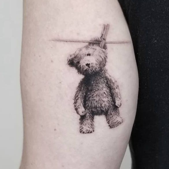 Teddy Bear Tattoo Ideas 36