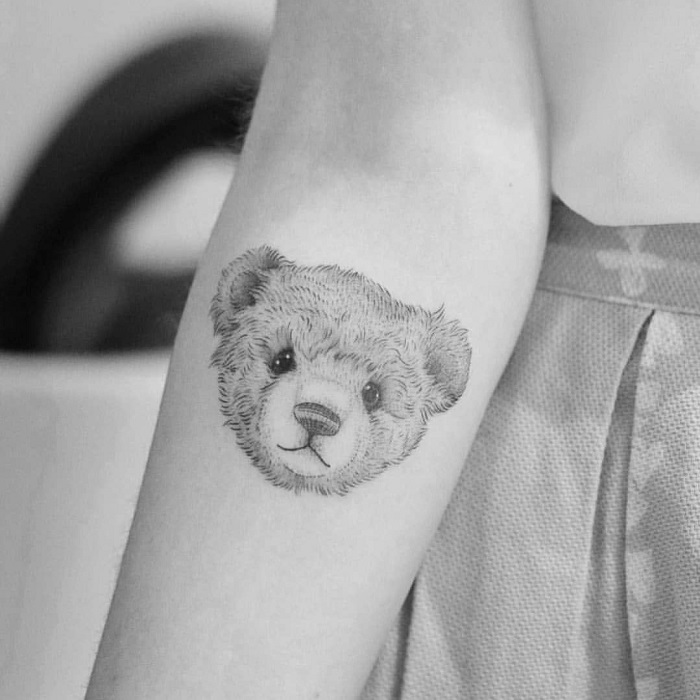 Teddy Bear Tattoo Ideas 37