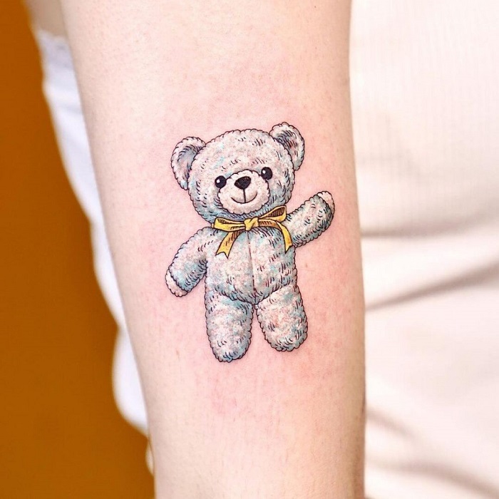 Teddy Bear Tattoo Ideas 6