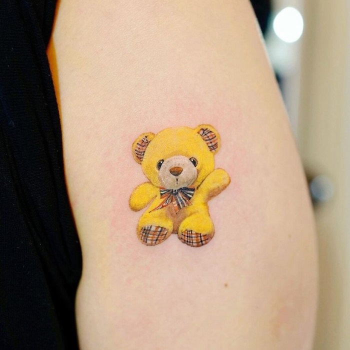 Teddy Bear Tattoo Ideas 7