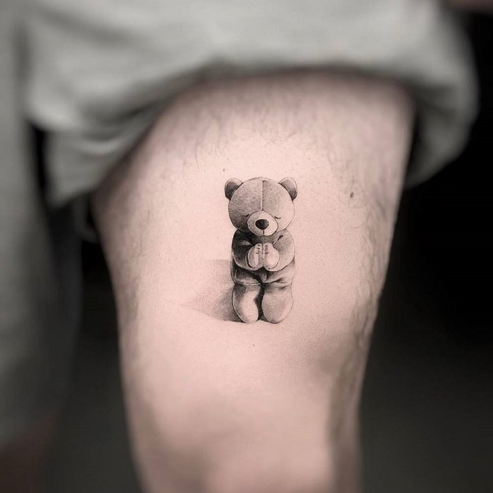 Teddy Bear Tattoo Ideas 9