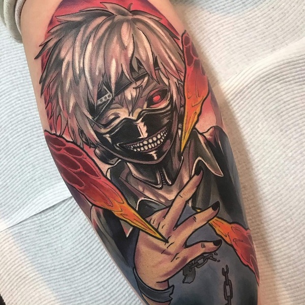 Aggregate more than 54 tokyo ghoul tattoo stitches best  incdgdbentre